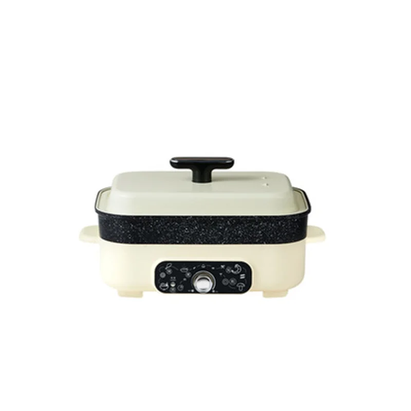 
indoor kitchen double electric aluminum fry and baking pan 