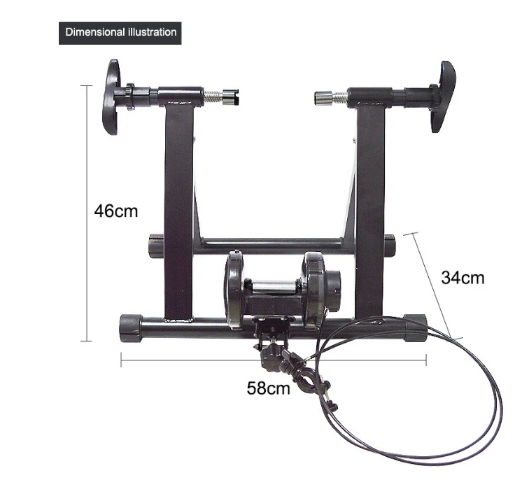 Indoor Exercise Bike Trainer Home Training Magnetic Resistance Road Cycling Bike Rollers Bike Trainer