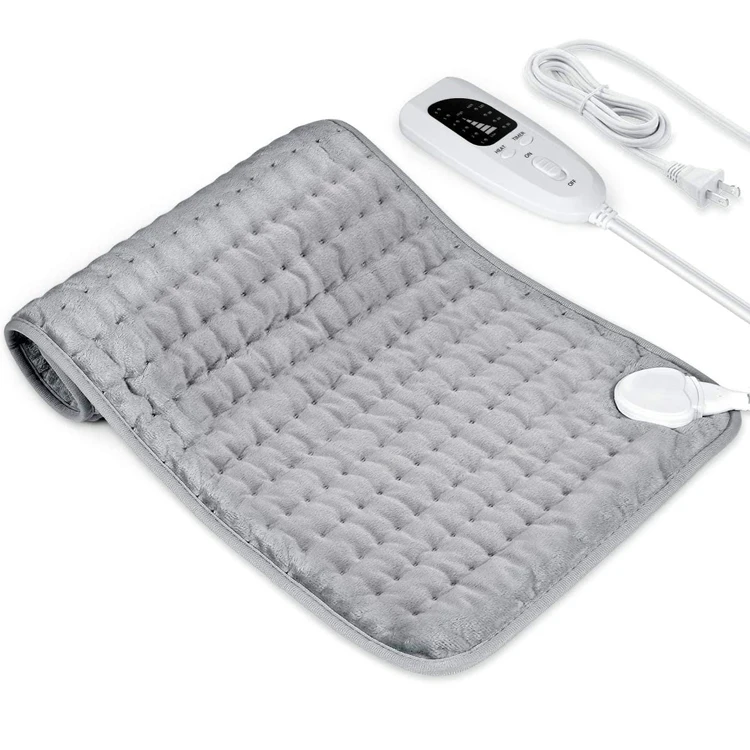 Factory Supply US Standard Physiotherapy Hot Pack Temperature Controlled Electric Heated Pad for Full