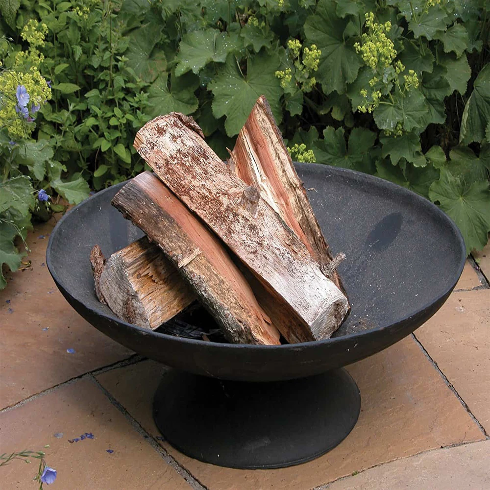 China Heavy Duty High Quality ISO9001 OEM Cast Iron Cauldron Fire Pit