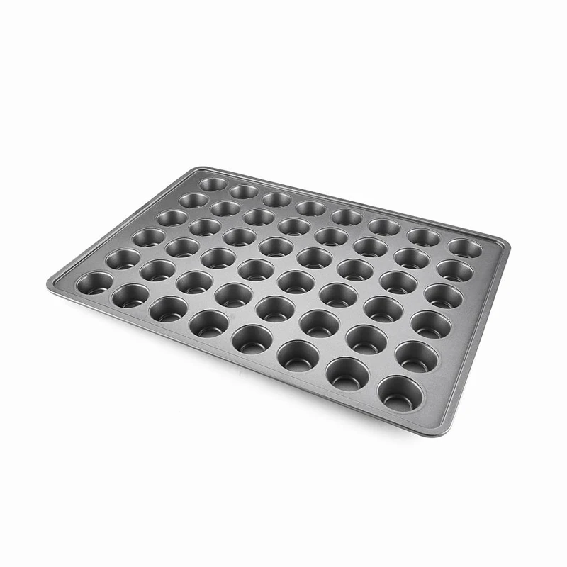 Factory Hot 24/48 Cup Mini Muffin Pan Premium Nonstick Carbon Steel Baking Pan Baking Pans for Cake Kitchen For Home Use