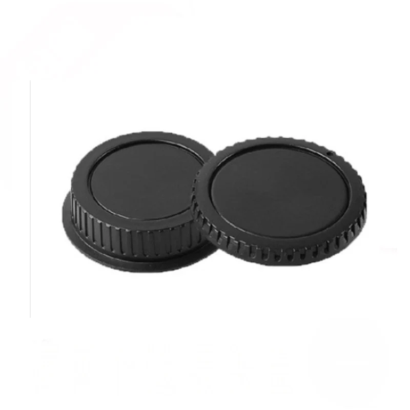 camera Body cap + Rear Lens Cap sets for Canon 1000D 500D 550D 600D EF EF-S Rebel T1i eos Camera