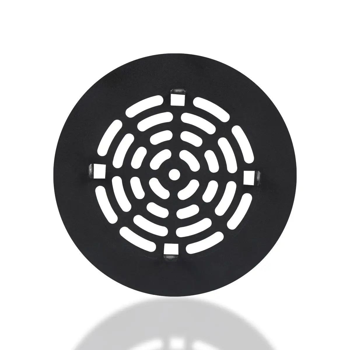 4-1/4 in  No Caulk Universal Snap Tile  Acrylic Shower Drain for Fiberglass Acrylic Shower Base Tray SS304 Shower Strainer