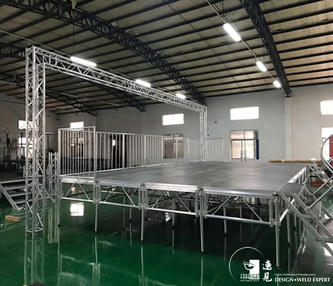 Foresight aluminum platform outdoor stage structure podium stage