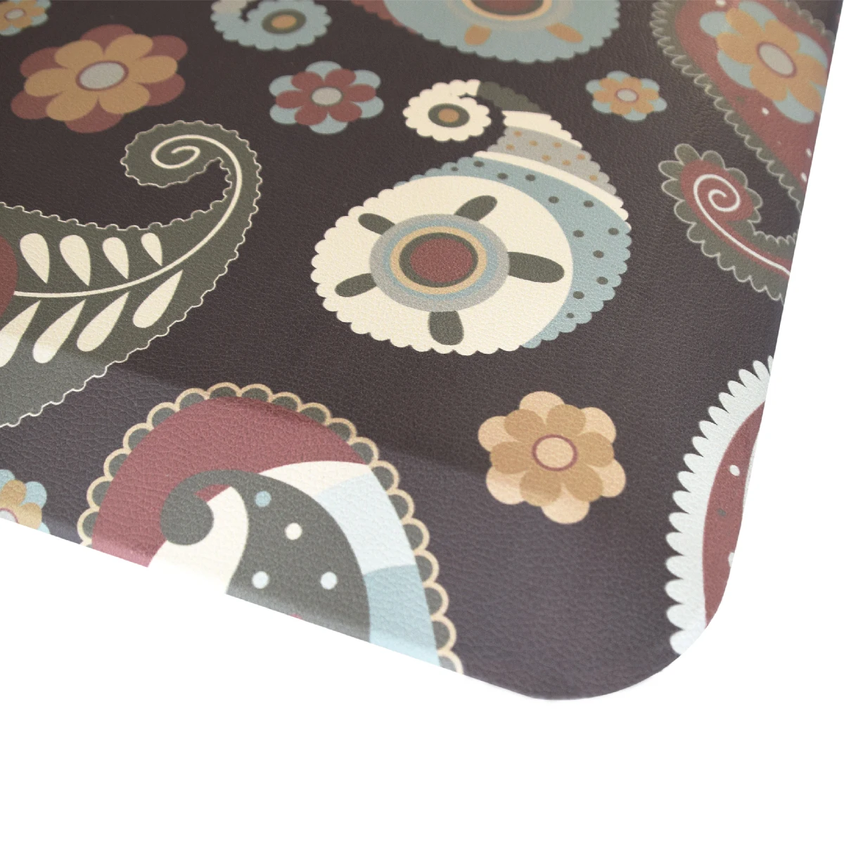 Manufacturer Wholesale PU Floor Mats PVC Leather Anti Fatigue Mat Standing Desk Office Custom fatigue mats