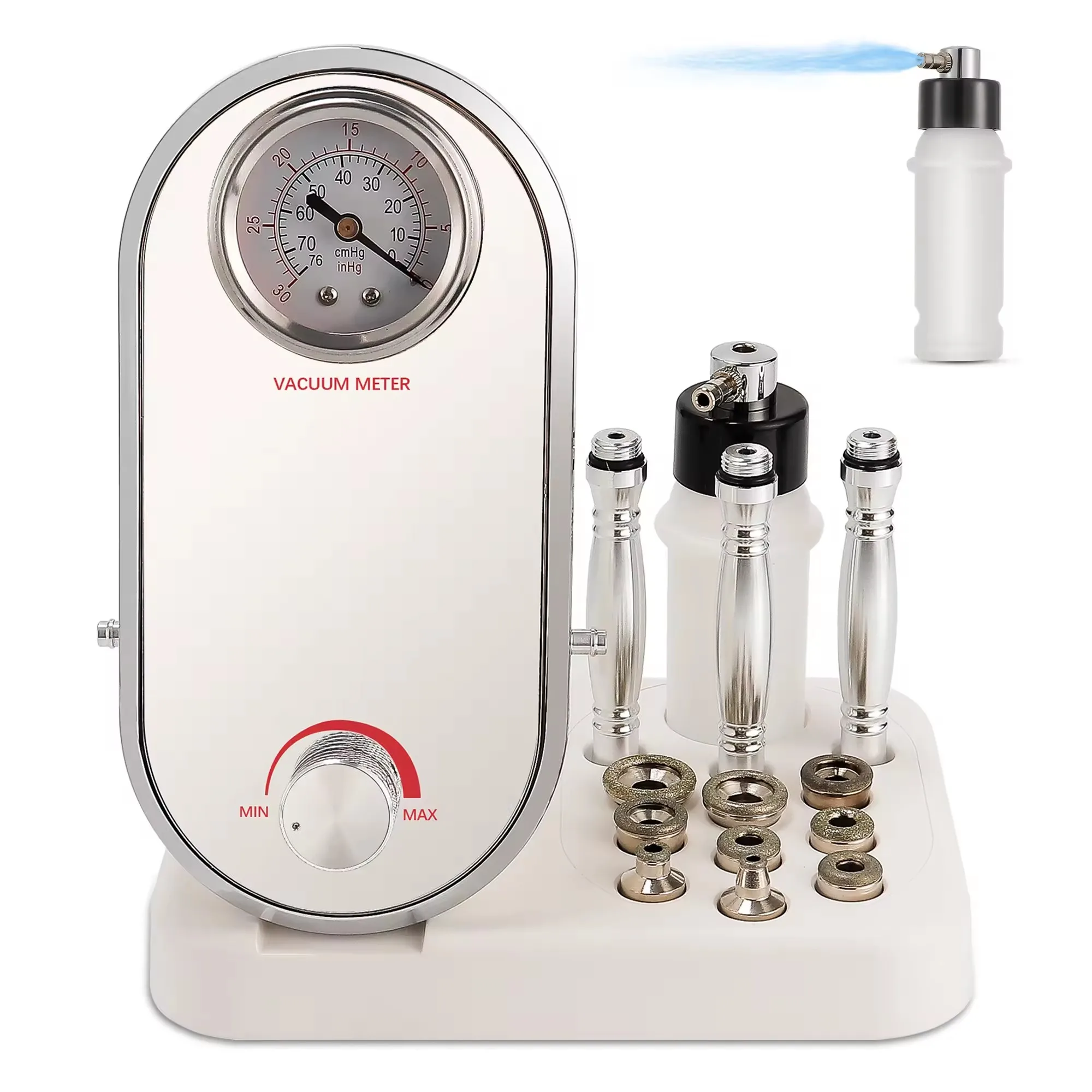 3 in 1 Diamond Peeling Micro Dermabrasion Machine With 9 Heads SPA Skin Care Products For Face Peeling & Shrinking Pores