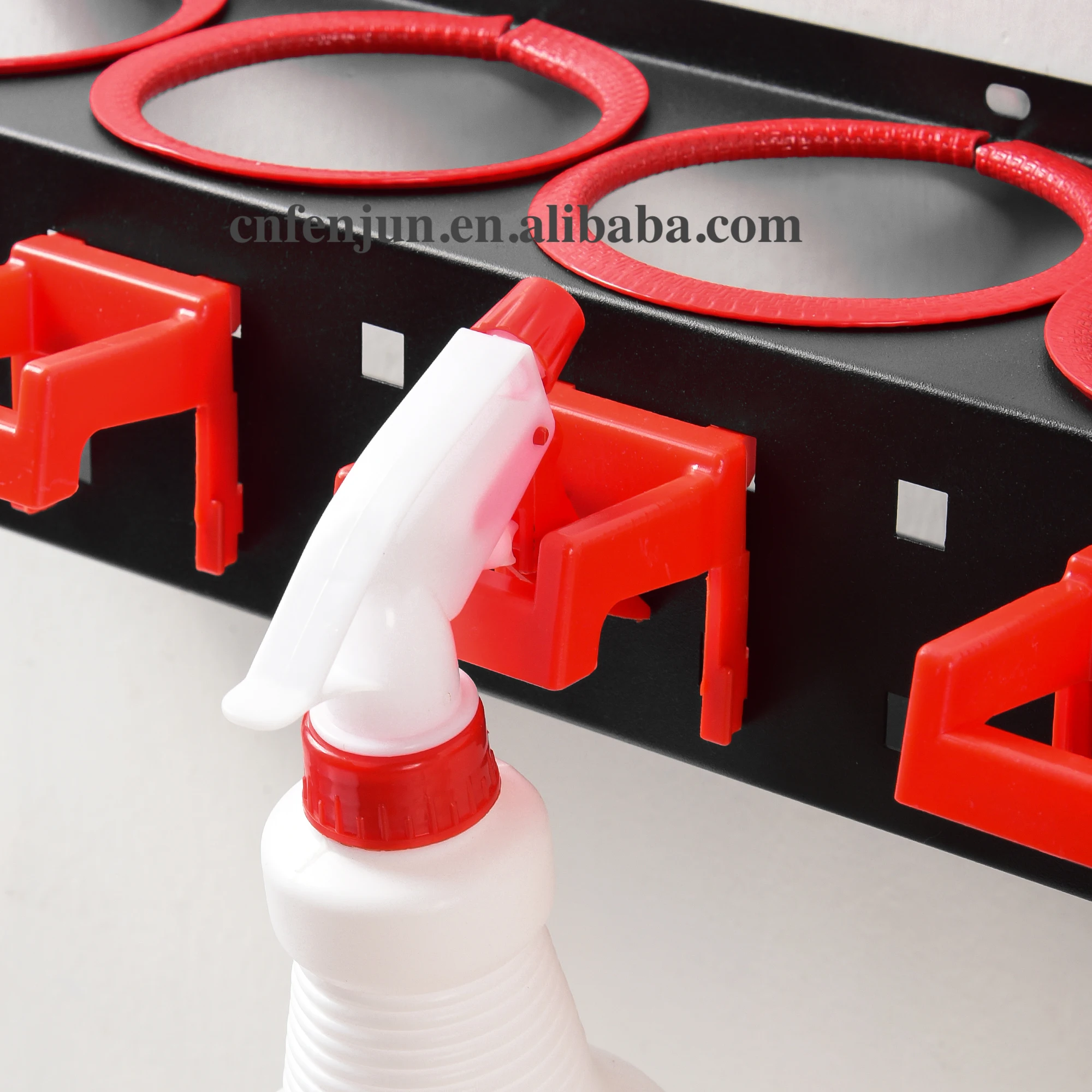 Car Detailing Spray Bottle Storage Rack  Car Beauty Shop Accessory Display Auto Cleaning Detailing Tools Hanger