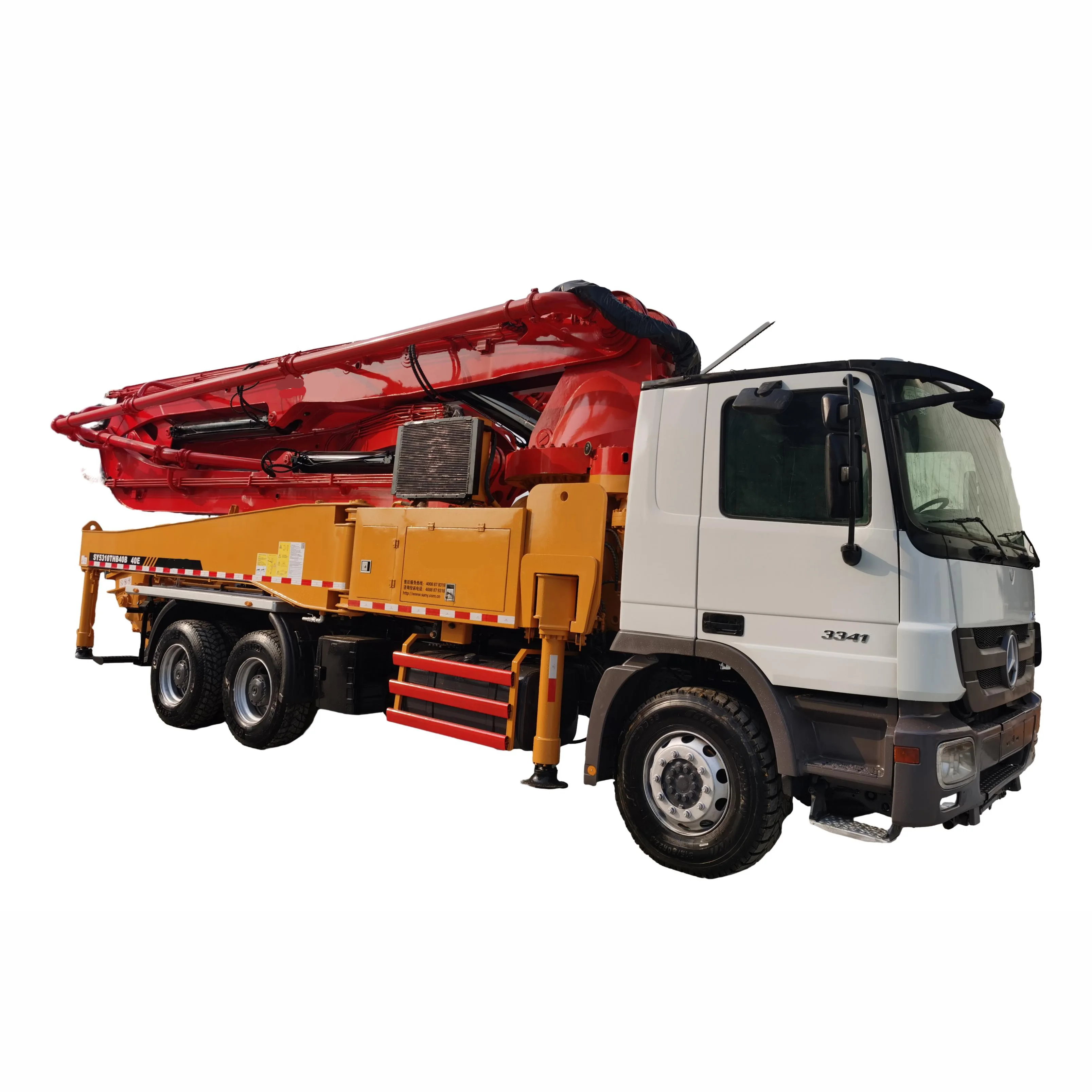 Achieve Sany 39M High Cost-Efficiency layered Concrete Pump 2022 New Materials Syg5260Thb 390C-10 Concrete Pump Truck
