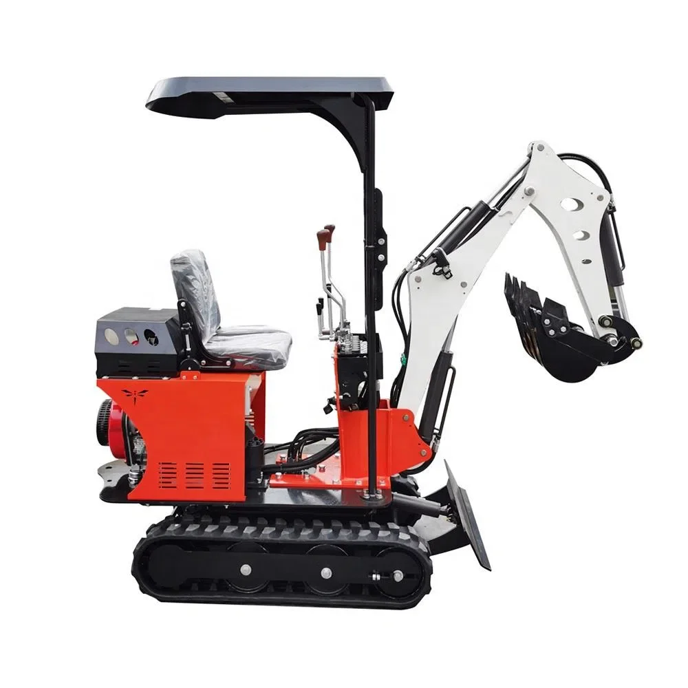 2022 Best China Mini Digger Mining Electric Excavator hydraulic 800 kg excavator mini garden excavator 0.8 ton