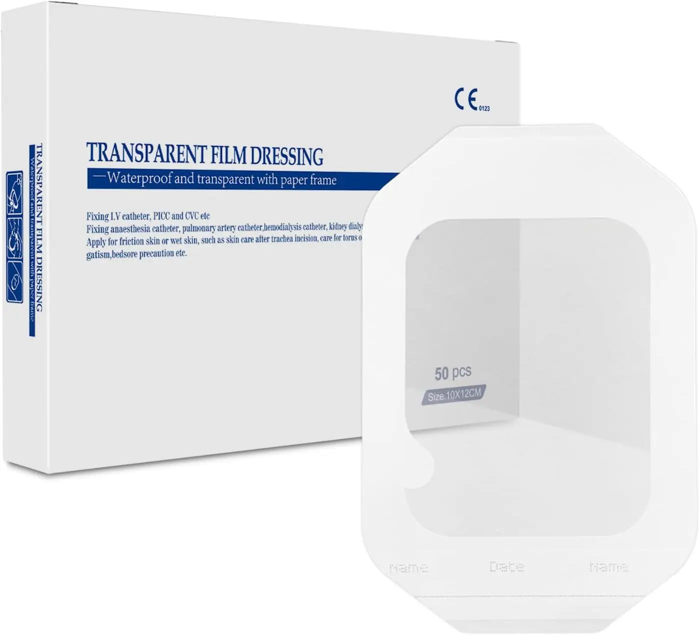 Стерильная Водонепроницаемая полиуретановая прозрачная пленка