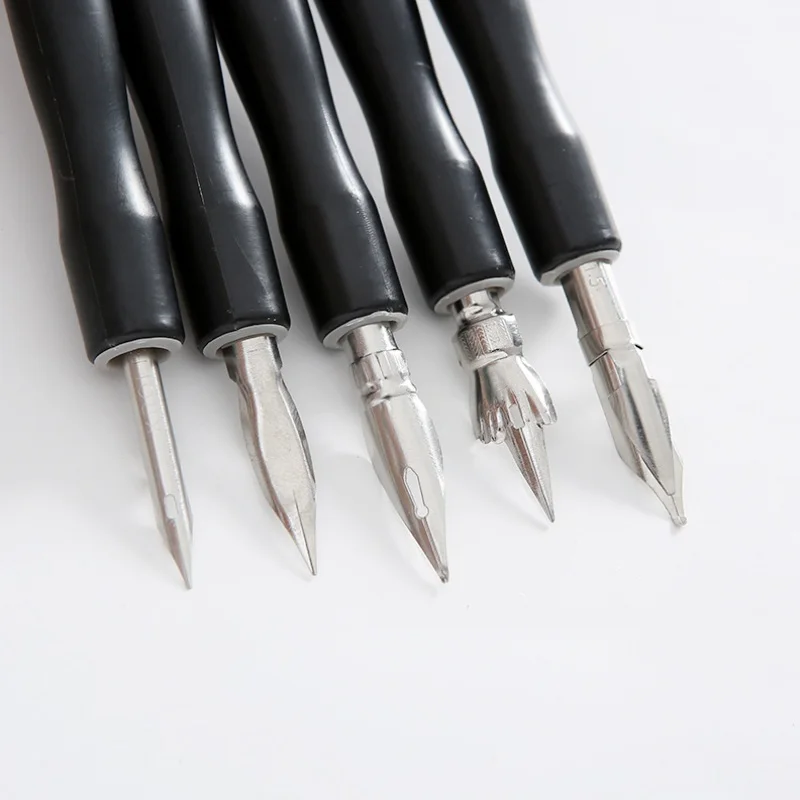Pop Comic Pen Set Package Five Nibs Included Calligraphy Dip Pen Set