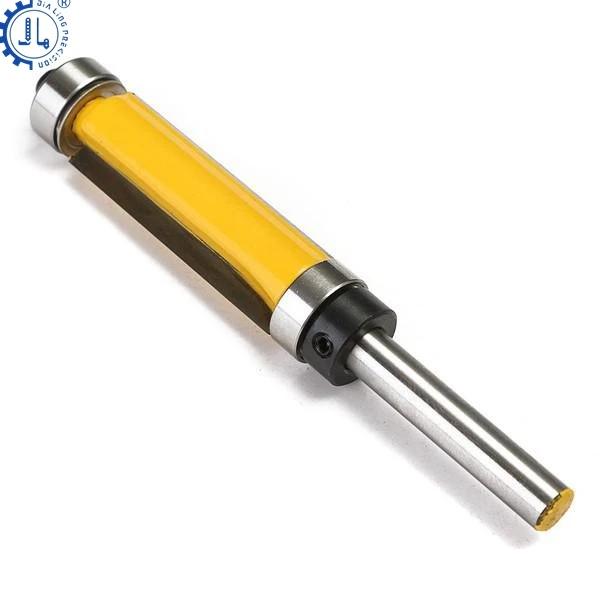 Plunge Pattern Router Bit 1/4 Shank CNC Woodwork Bits Flush Trimming Bit For Sale