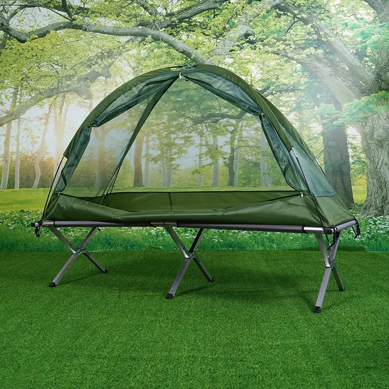 Talent Outdoor Camping Garden Folding Bed With Tent Mosquito Proof Tent Bed Camping Cots For Babies