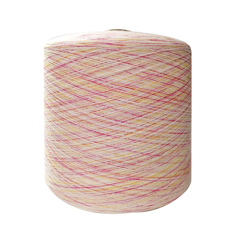 Fancy Yarn Factory Wholesale High Quality Colorful 32s Segment Dyed Cotton Socks