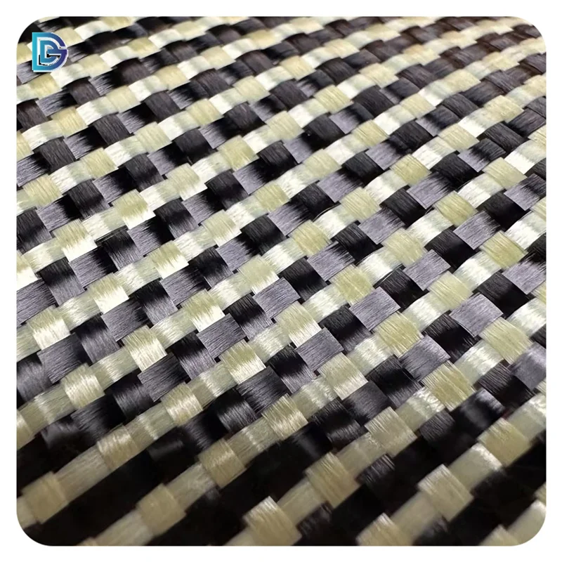 Factory wholesale of distinctive I-shape Carbon Fiber Aramid Hybrid Fabric for motorcycles