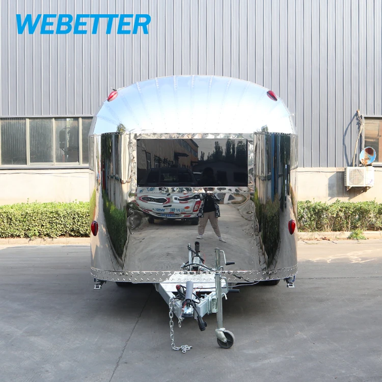 WEBETTER 100% г. Полная проверка грузовики для мороженого трейлер еды продажи