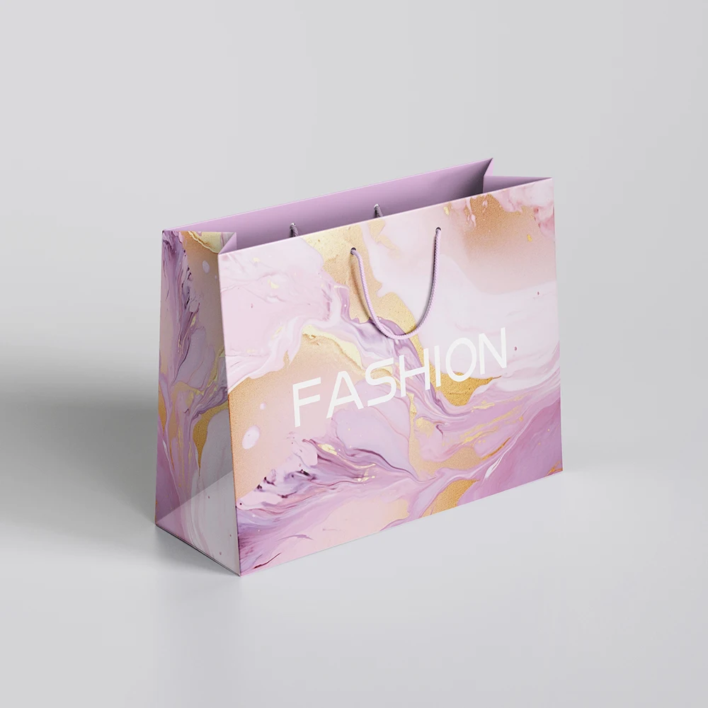 Waterproof Florist Bouquet Carry Shopping Gift Paper Bag Packaging Flowers Bags With Custom Logo