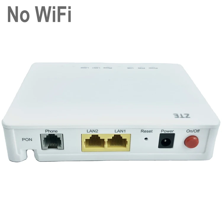 Fiber-ONT-Router With Modem EPON ONT Terminals POE FTTR OMCI F412 V6.0 Bridge 1GE+1FE+1POTS C Data ONT FTTH
