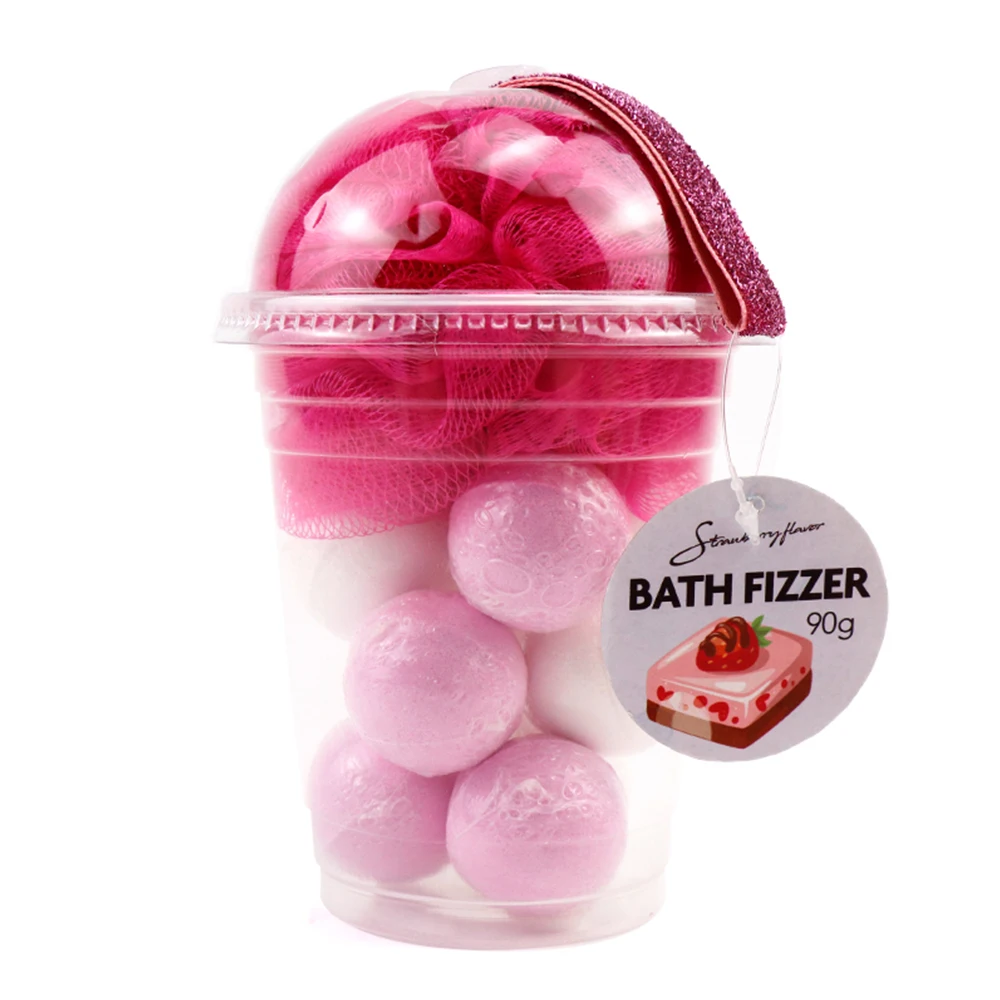 Домашние спа-бомбочки ручной работы с натуральными органическими пузырьками от производителя