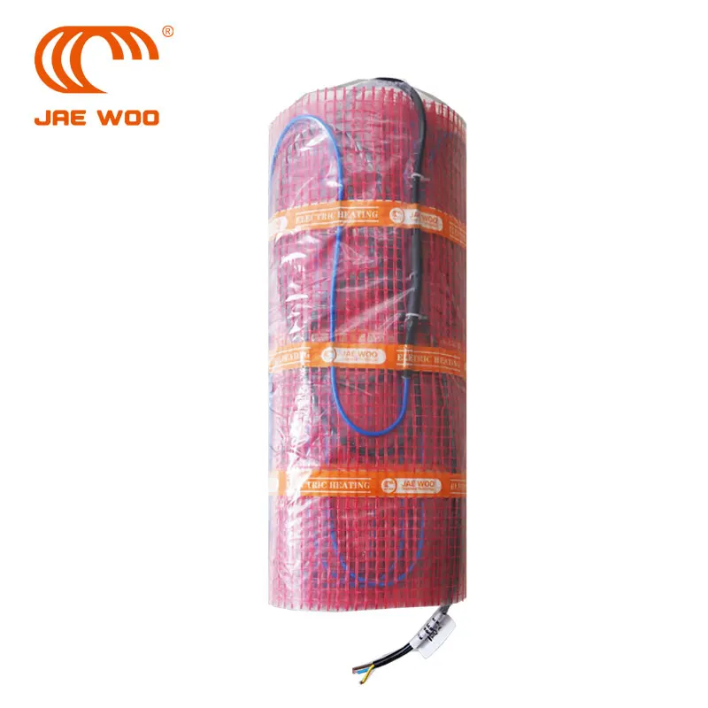 DIY Mat Cable Underfloor Heating System Electric Heated Electric Floor Floor Heating Parts