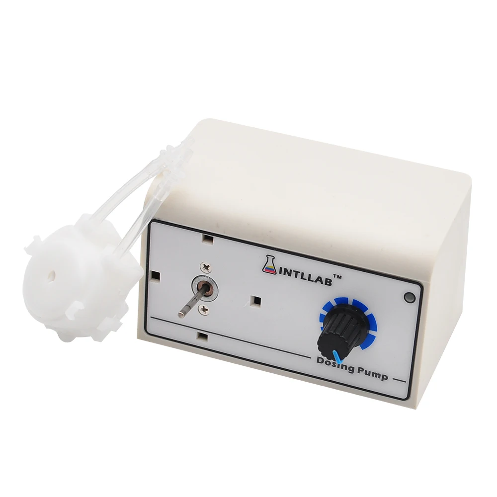 INTLLAB mini low flow volume low pressure self-priming micro circulating liquid Peristaltic dosing pump