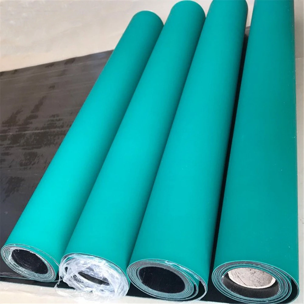 2-10mm Thickness Electrical Insulation ESD Rubber Mat
