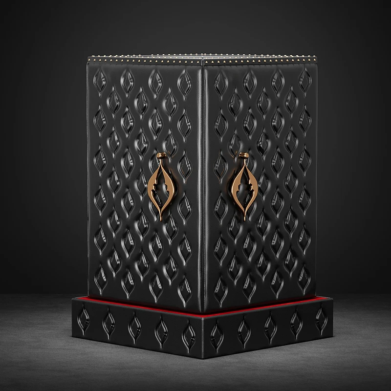 Game trophy collection leather box medal gift box football game basketball game trophy Hercules trophy gift box