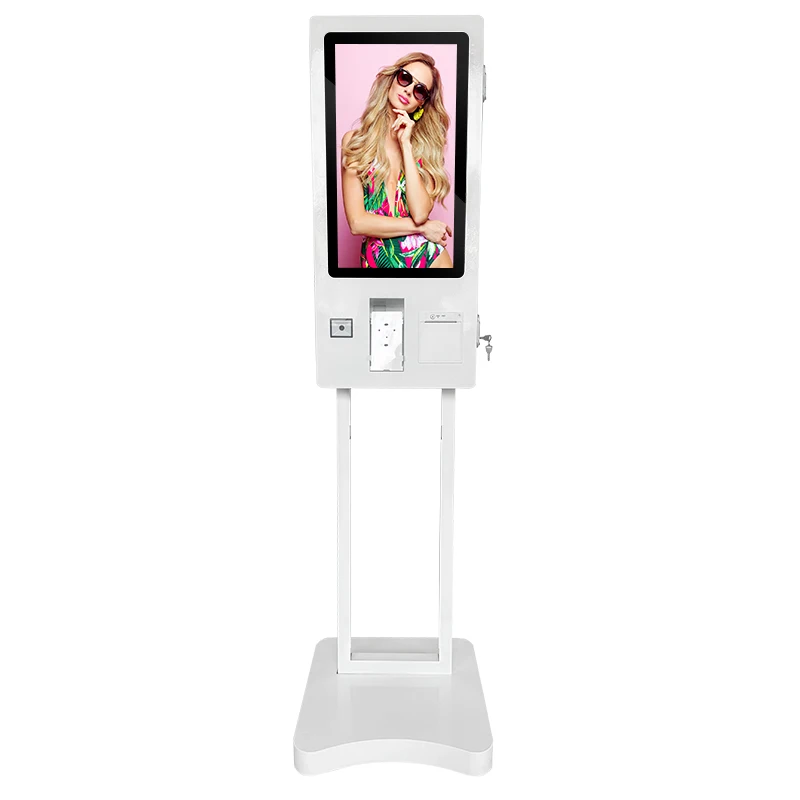 factory price sensitive touch screen all in one machine food restaurant pos self service ordering payment kiosks