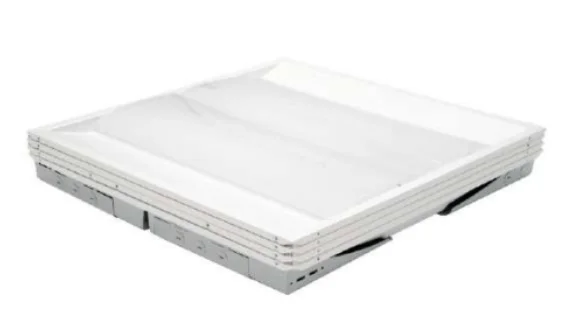 New Arrival UL ETL DLC NLC 2x2 2x4 Smart APP Remote Control LED Stackable Troffer Light