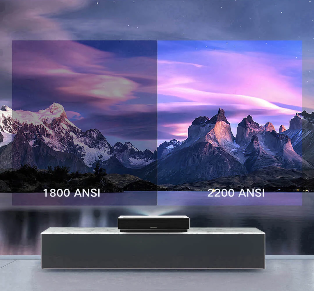 Fengmi лазерный проектор 4K кинотеатр 2 fengmi c2 короткофокусные проекторы для домашнего