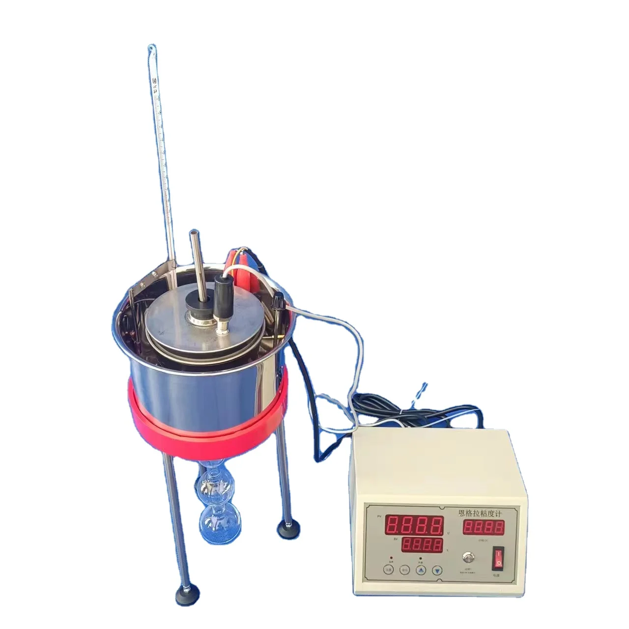 NADE Digital Engler Viscometer Asphalt Viscosity Testing Equipment for Bituminous Equipments ASTM D1665 China WNE-1C