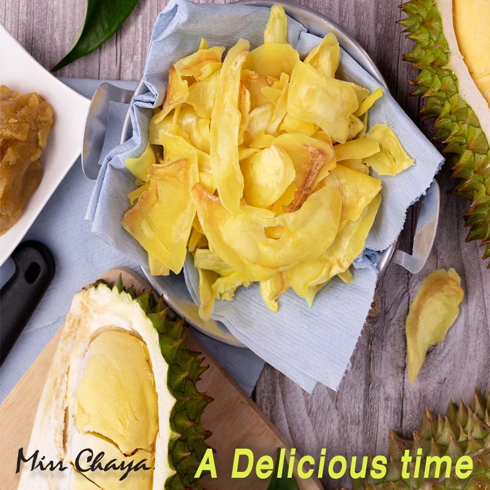  Хрустящие чипсы MISS CHAYA дуриан с солью приятные вкусные приправы из Таиланда оригинальные Лидер продаж закуски премиум-класса