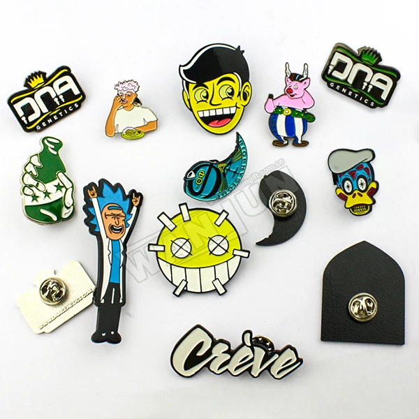 20 yrs sedex 4p factory Wholesale custom soft enamel metal lapel pin badge,custom made club metal badges