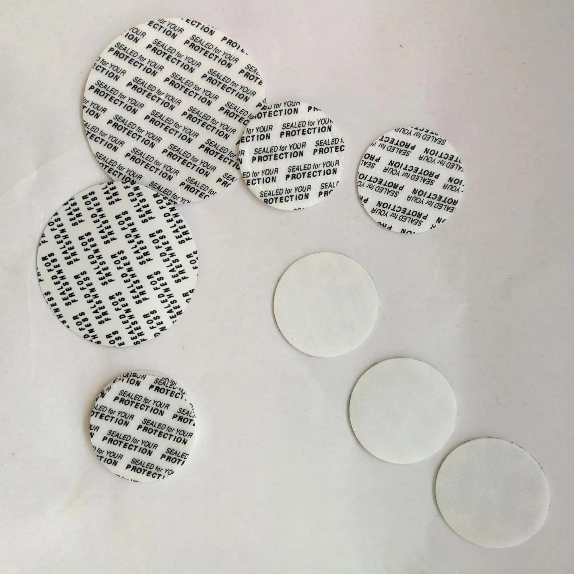 Custom Self Adhesive Pressure Seal Gasket Sensitive Bottle Jar Cap Seal Foam Induction Liner