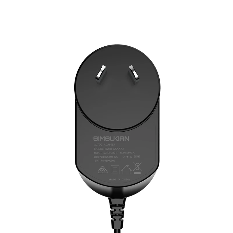 (Outputs/ plug / logo etc. customized) Simsukian U L CE GS SAA KC PSE CCC Certificated ac dc power adapter