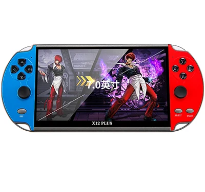 Good quality X7 Plus 5.1 inch HD big screen game console retro 8G dual joystick handheld game console suitable for PSP game