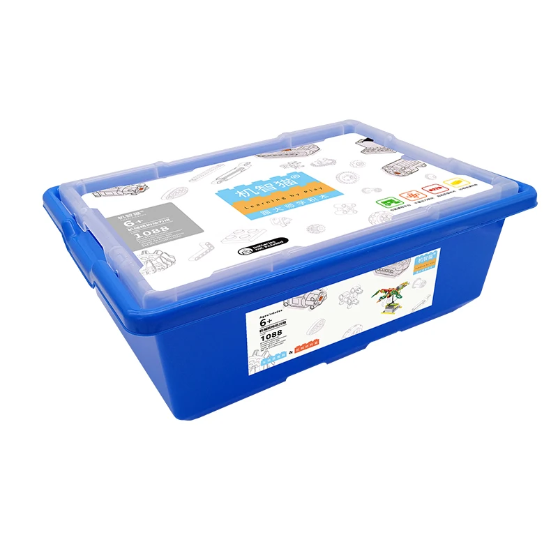 Factory Directly Sell  Intelligent Diy Toy Abs Plastic Educational Electronic Assembly Gear Building Blocks