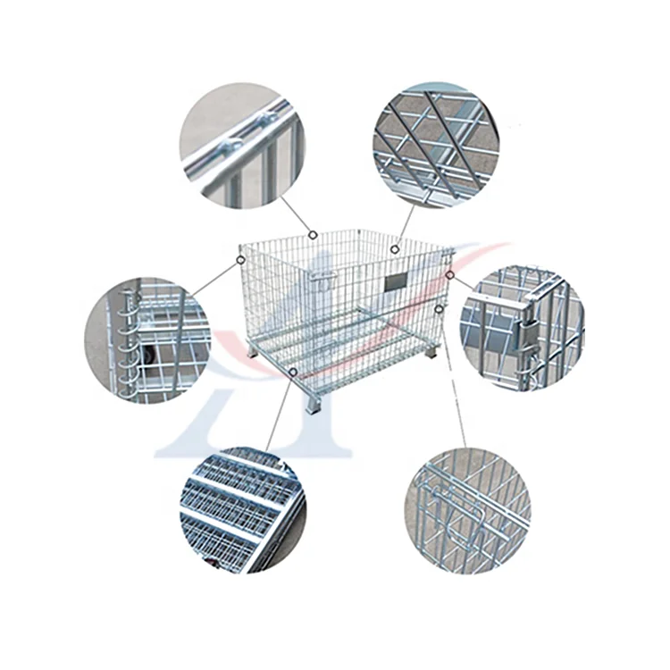 800*600*640 мм 400 кг вместительная проволочная сетка для хранения