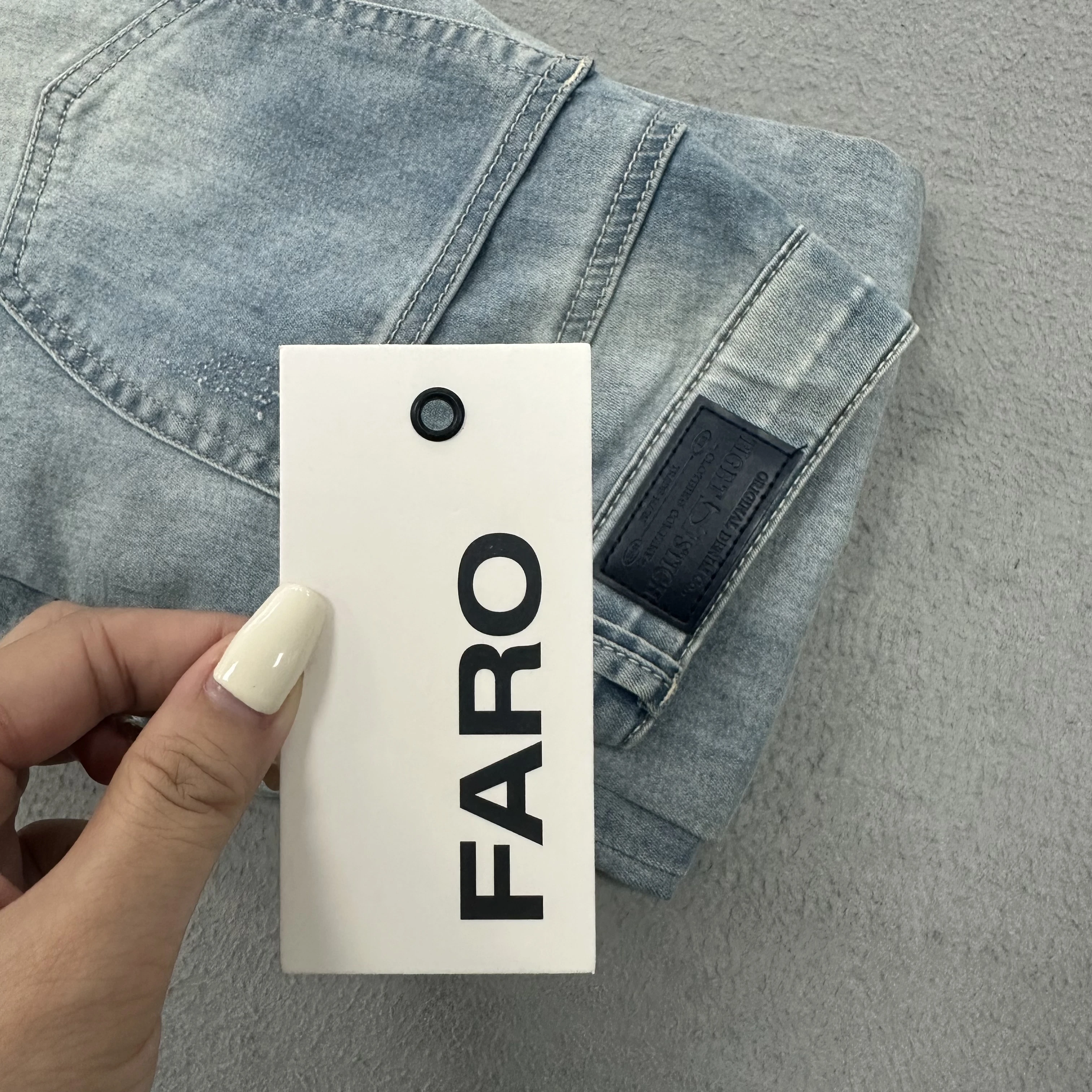 Hang Customize Recycled Clothes Clothing Price Tag