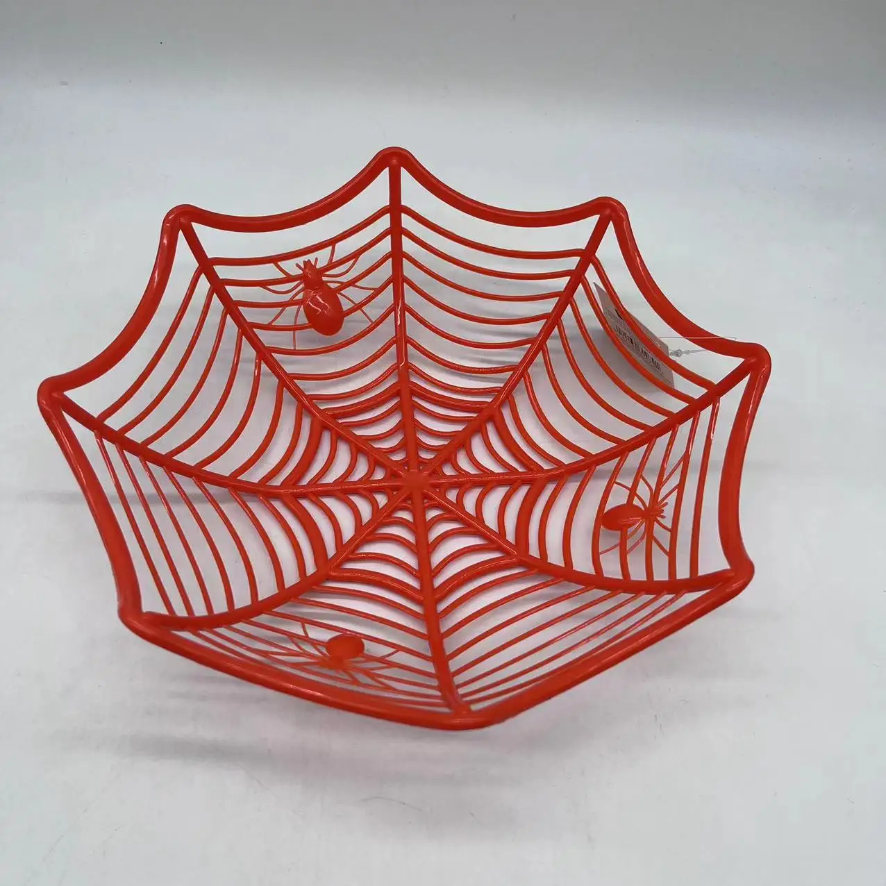 Sunup spider net basket Dinner plate Dinner Party Halloween Ghost Festival Event Reusable plastic products