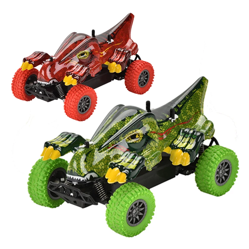Hot Sale 1:18 Dinosaur RC Car Toys 2.4G High-speed Dino Remote Control Car Kids Radio Control Toys Coches de juguete