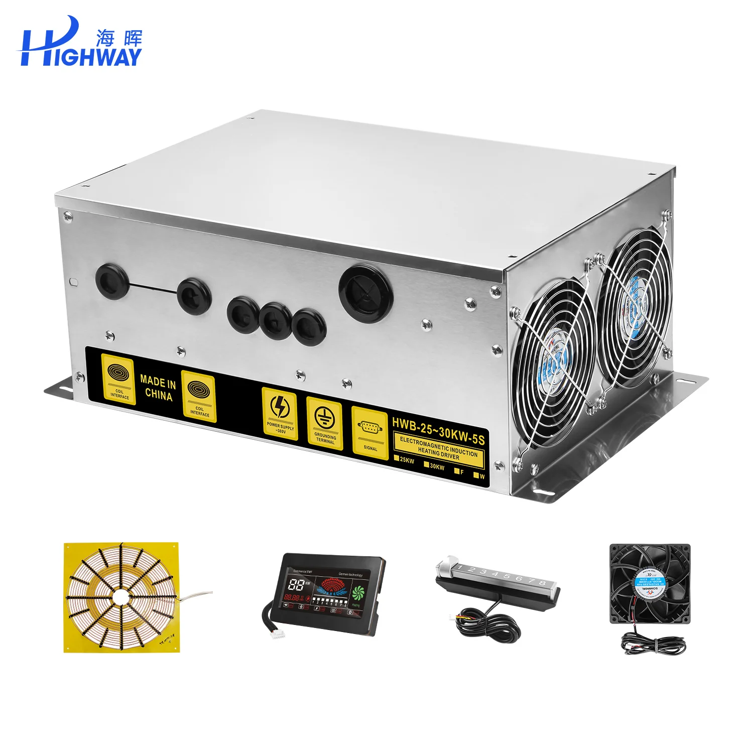 Circuit Board Industrial 380v 25-30kw Electromagnetic Electric Motor Commercial Induction Kitchen  Cooking Heating Module