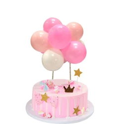 Настраиваемый воздушный шар, облако, торт, Топпер, мини-воздушный шар, гирлянда, торт, Топпер, 10 шт., 5 дюймов, воздушные шары для дня рождения, Baby Shower SET0641