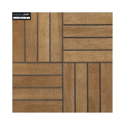 Modern European Style Porcelain Glazed Ceramic Floor Tile Matte Luster Anti-Slip Heat Insulation Acid-Resistant for Interiors