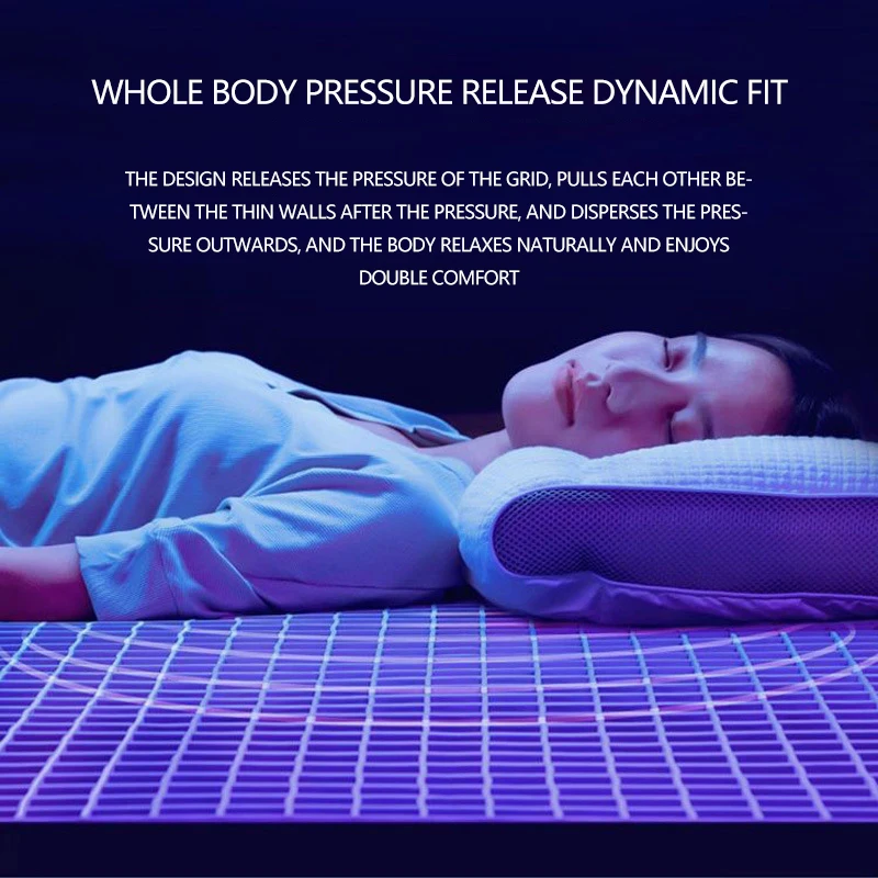 SUREWALHOME Summer Gel Mattress Topper Cooling Bedding Pad Breathable TPE Mattress Topper Honeycomb Design Orthopedic Pad