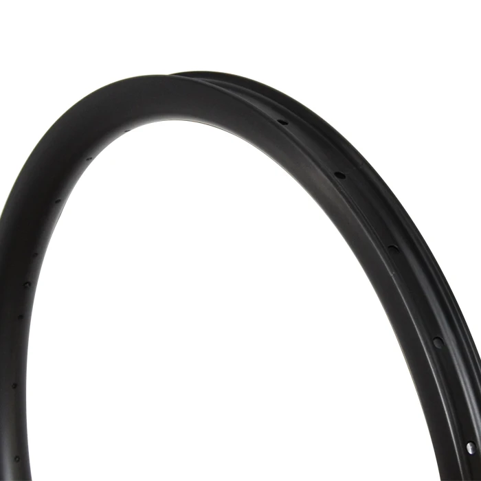 Top-fire Factory Direct Sale mountain bicycle carbon rim hookless tubeless 40mm width pro grade downhill carbon rims 32mm DH