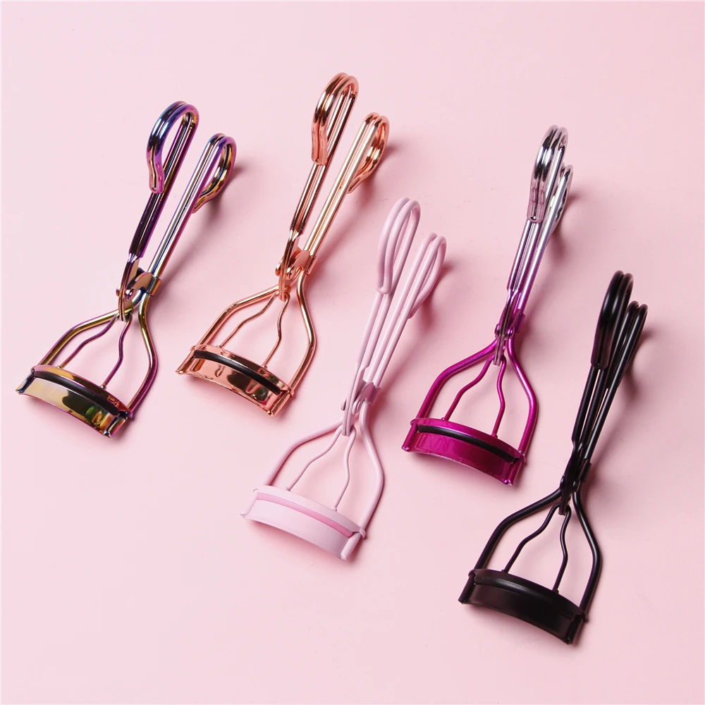Stainless Steel Plastic Handle Eyelash Curler Lash Curler for Women