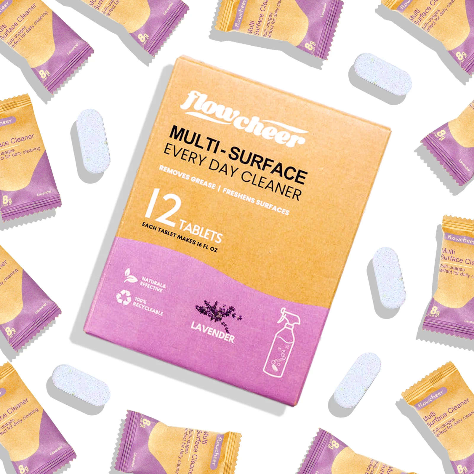 High Quality Effective Multifunctional Eco-Friendly Solid Cleaning Tablets Disposable Kitchen Detergent Use