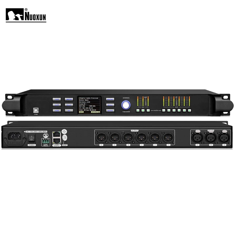 LM836T Professional Audio Digital Processor  3 IN 6 OUT OEM DSP  96K  Professional Audio Digital Processor Church Show