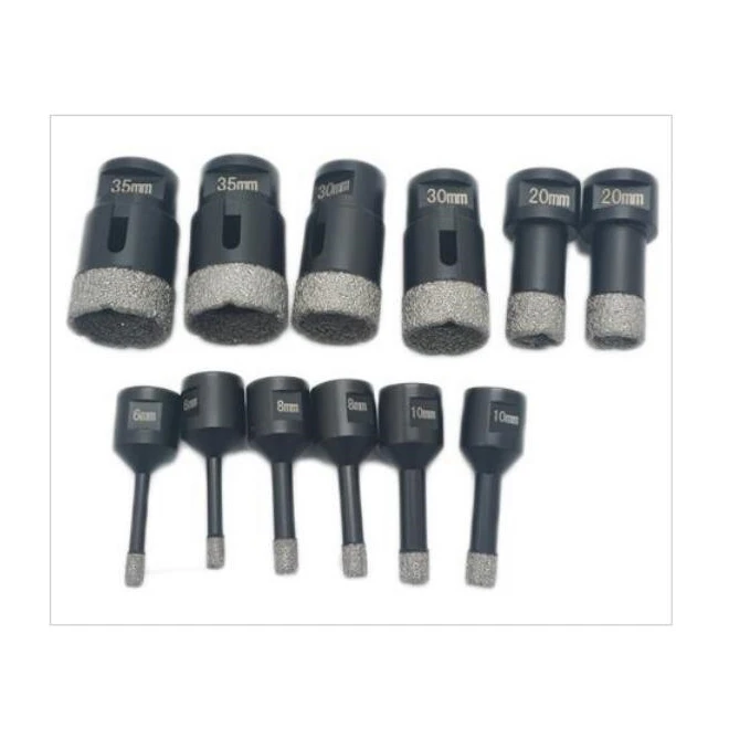 Алмазные сверла Sanmeul с вакуумным паянием